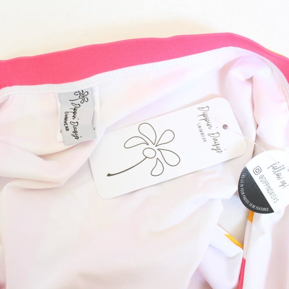 Dippin Daisys Ultra Hibiscus Beach Stripe Bikini Bottom - Picture 3 of 4